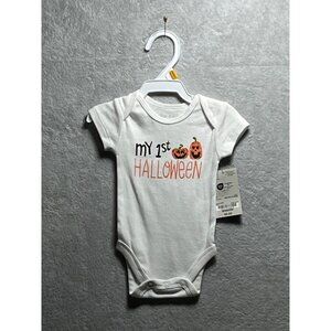 NWT Okie Dokie My 1st First Halloween Newborn Bodysuit One-Piece